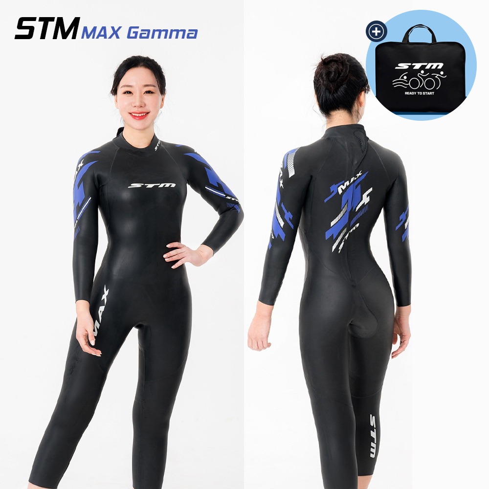 STM MAX Gamma (여성) 웻슈트 바다수영 가방증정 철인슈트